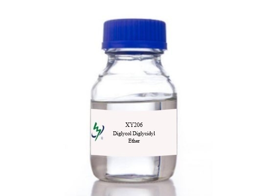 DIETHYLENE GLYCOL DIGLYCIDYL ETHERS XY206 CAS 4206-61-5, LOW VISCOSITY, COMPATIBLE WITH WATER BASED RESINS, ENHANCE WATER AND THERMAL RESISTANCE
